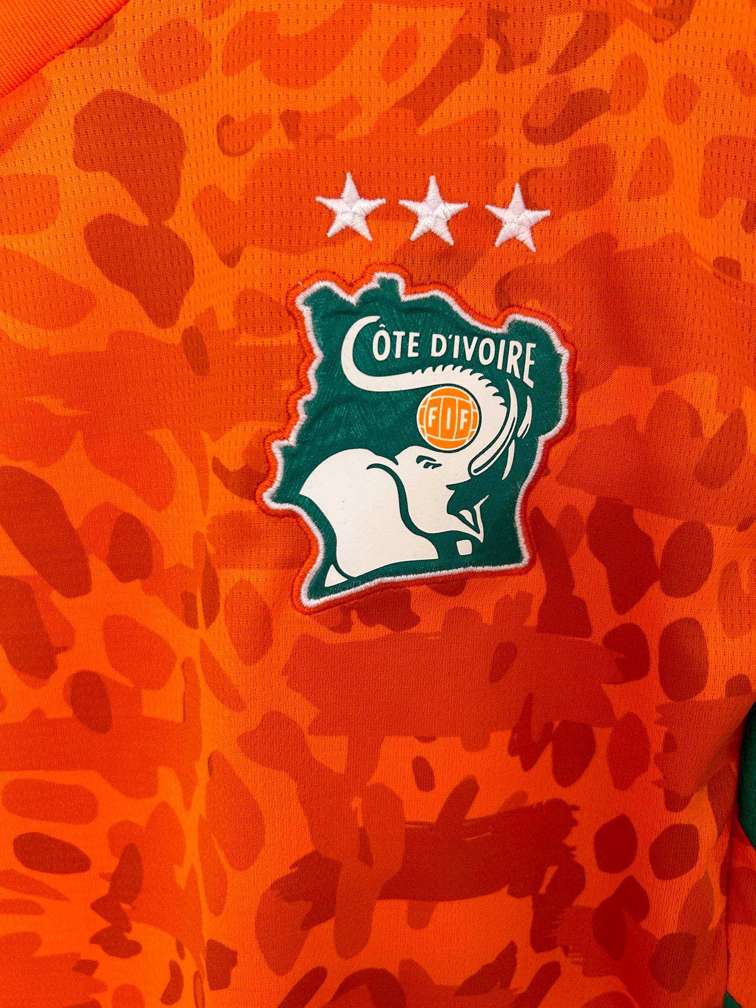 Fan-Trikot der ivorischen Fußballnationalmannschaft