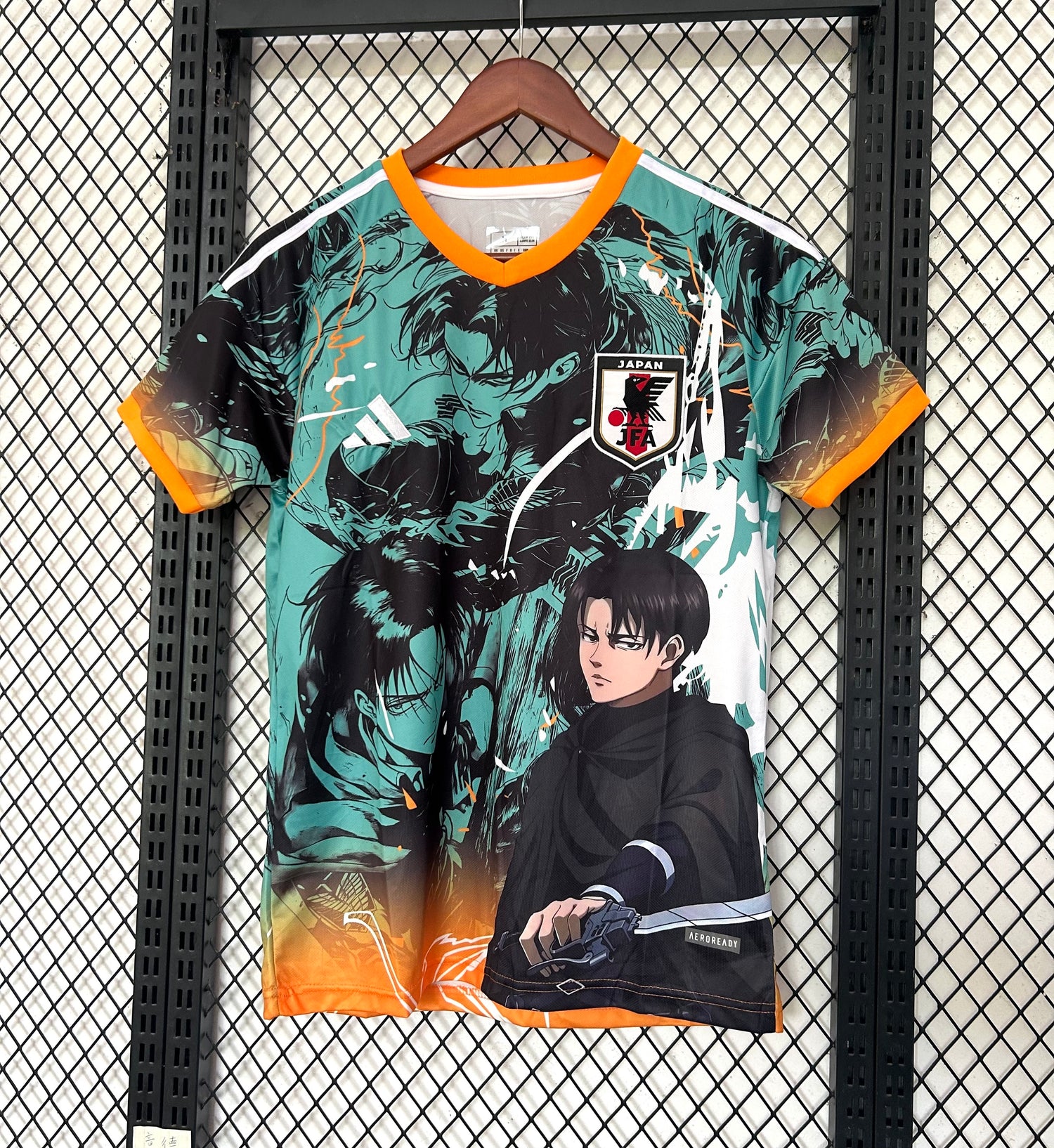 Japan x Levi Jersey – Attack on Titan Edition 🇯🇵⚔️