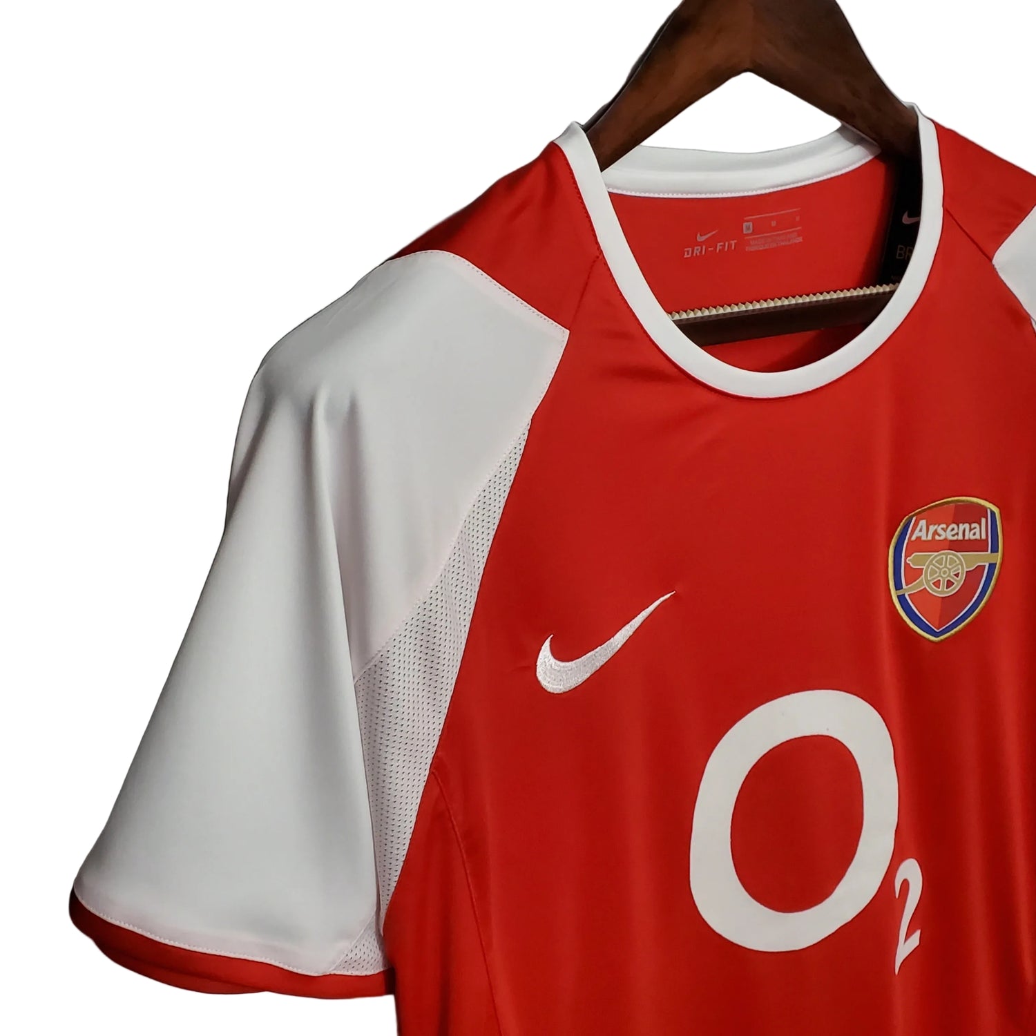 Maillot domicile Arsenal FC 2002-2003 – L’ère des Invincibles en préparation