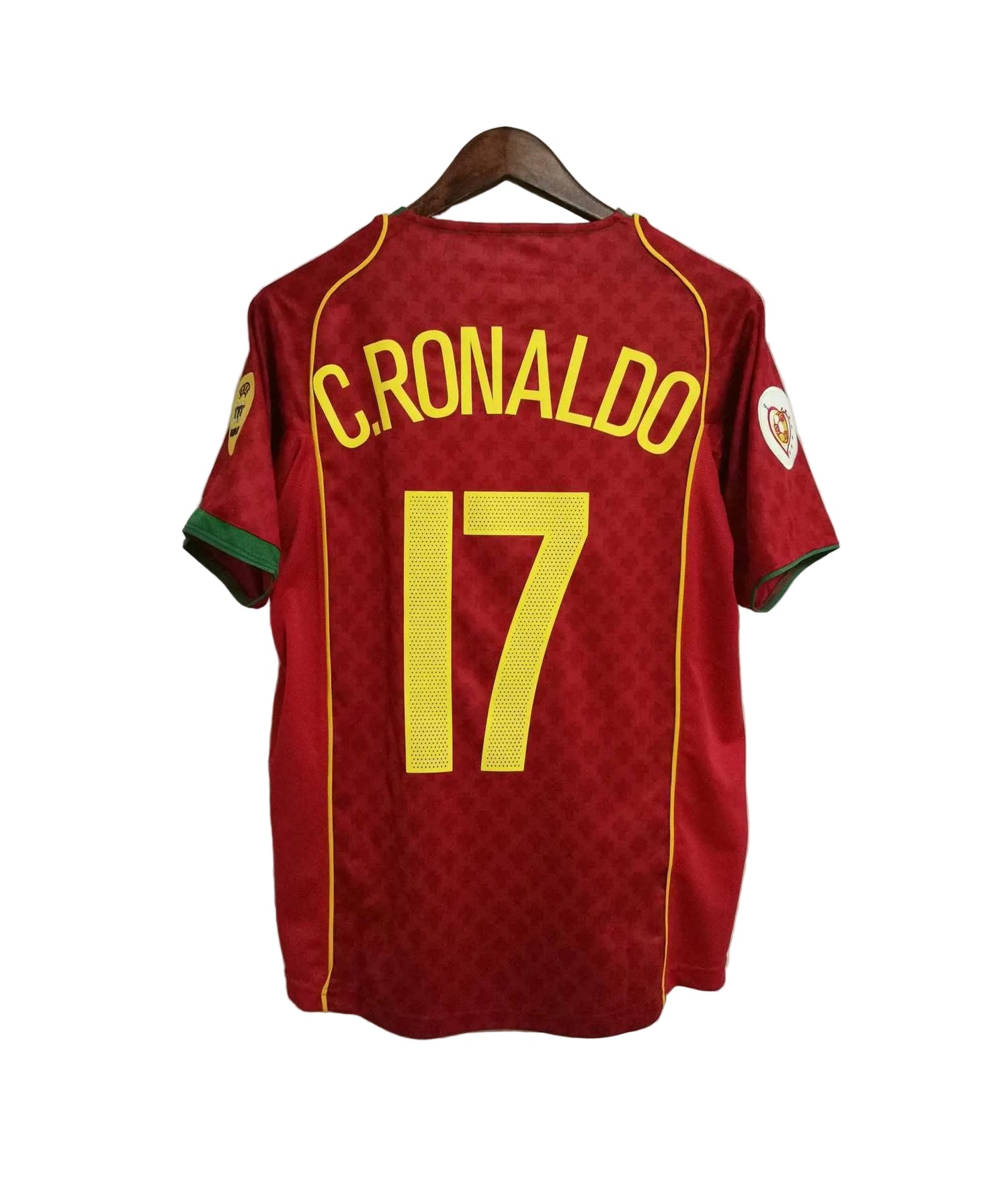 Maillot domicile Portugal 2004 – Crisitiano Ronaldo 17