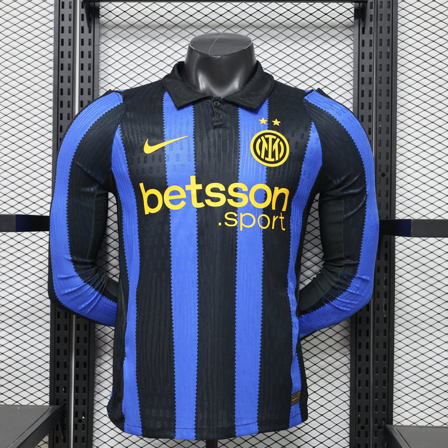 Inter Milan domicile manches longues version player 2026/2027