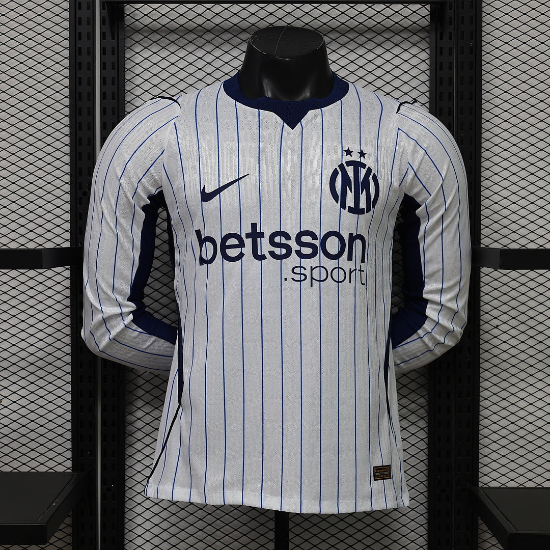 Inter Milan manches longues version player 2026/2027